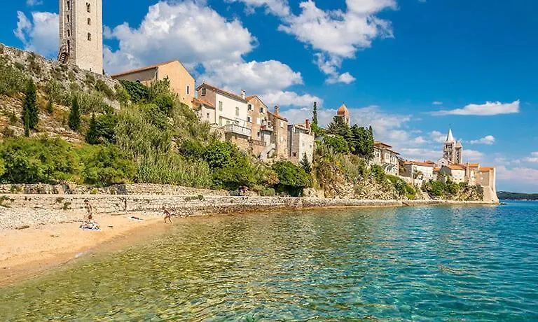 Apartment Studio Apartman Dolin Rab Town Croatia